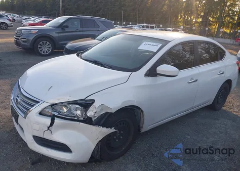 2013 Nissan Sentra Sv из США, поврежденный, VIN 3N1AB7AP6DL613559